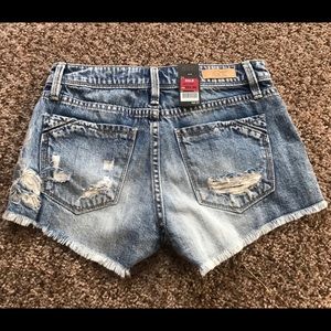 Buckle Black Shorts